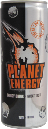 Planet Energy drink - nejlepší energie na planetě