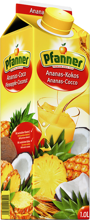 Ananasovo Kokosový ovocný nápoj Pfanner